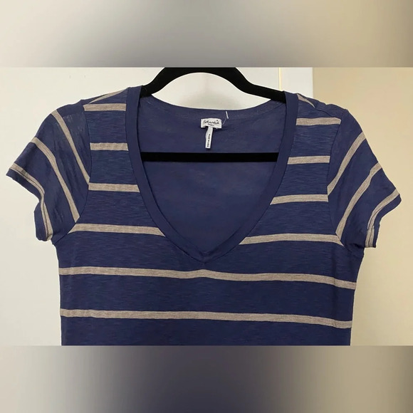 NWOT Splendid Soft Striped Maxi Shirt Dress Size Small - Picture 3 of 6